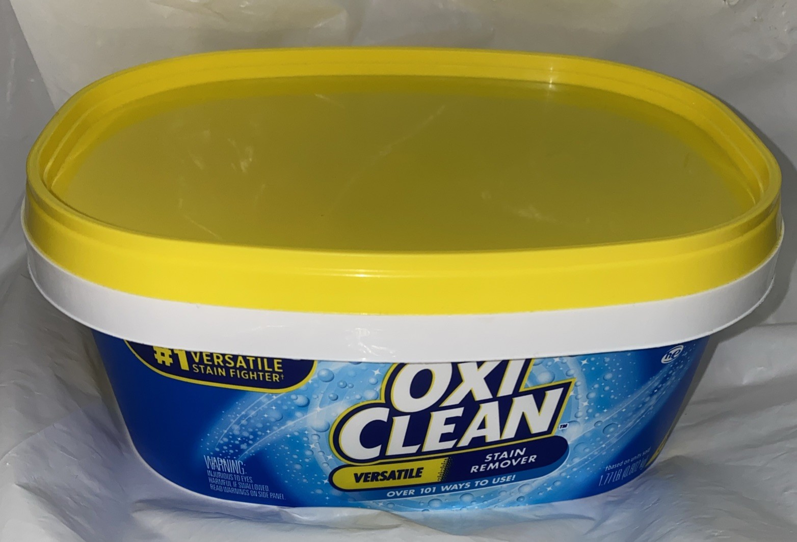OXI CLEAN NO SCENT VERSATILE STAIN REMOVER POWDER CHLORINE FREE 1.77LB 38 LOADS