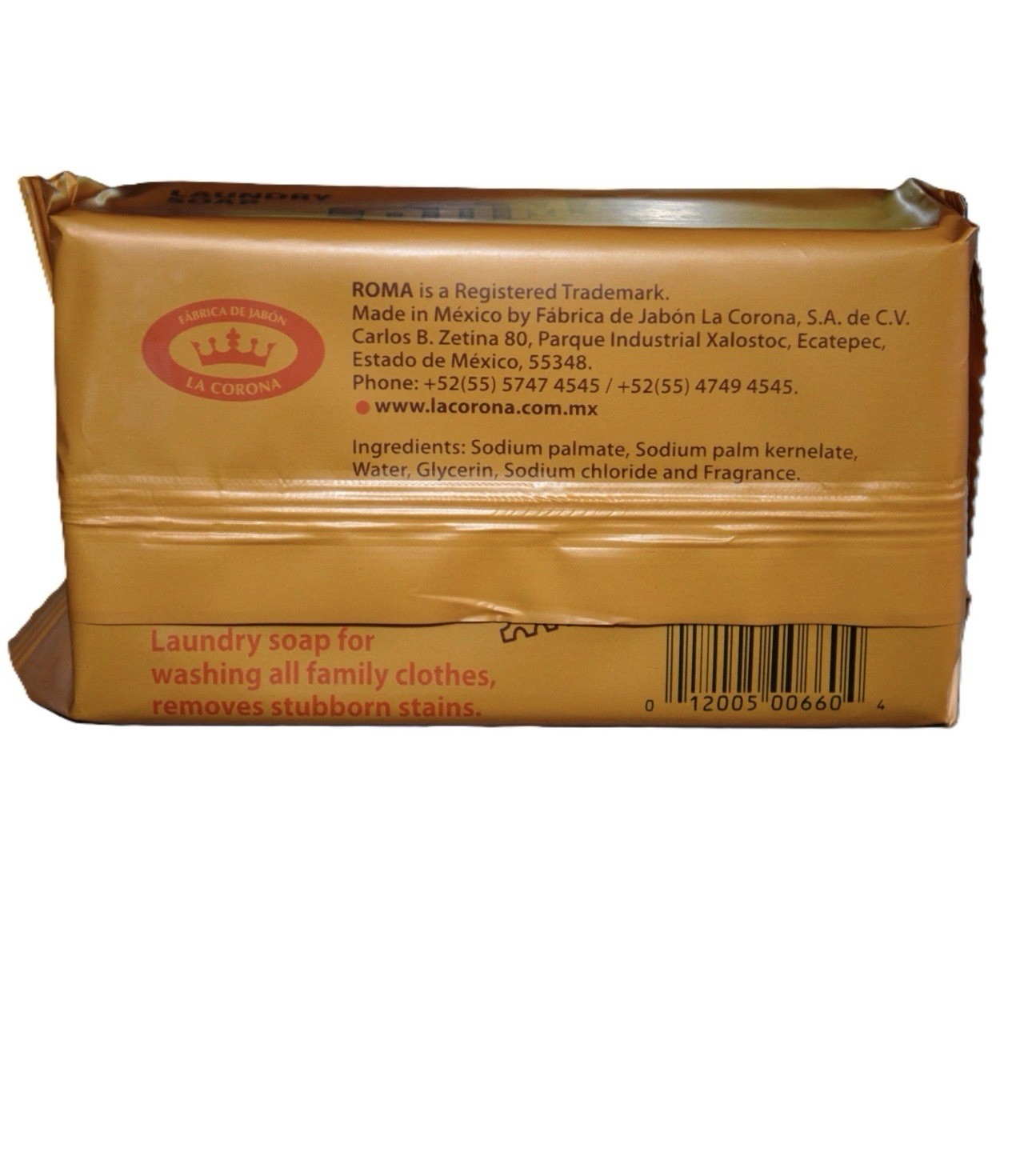 Roma Jabón De Barra Para Lavar🧼 400g /Roma Laundry Detergent Soap Bar 14.01oz🧼