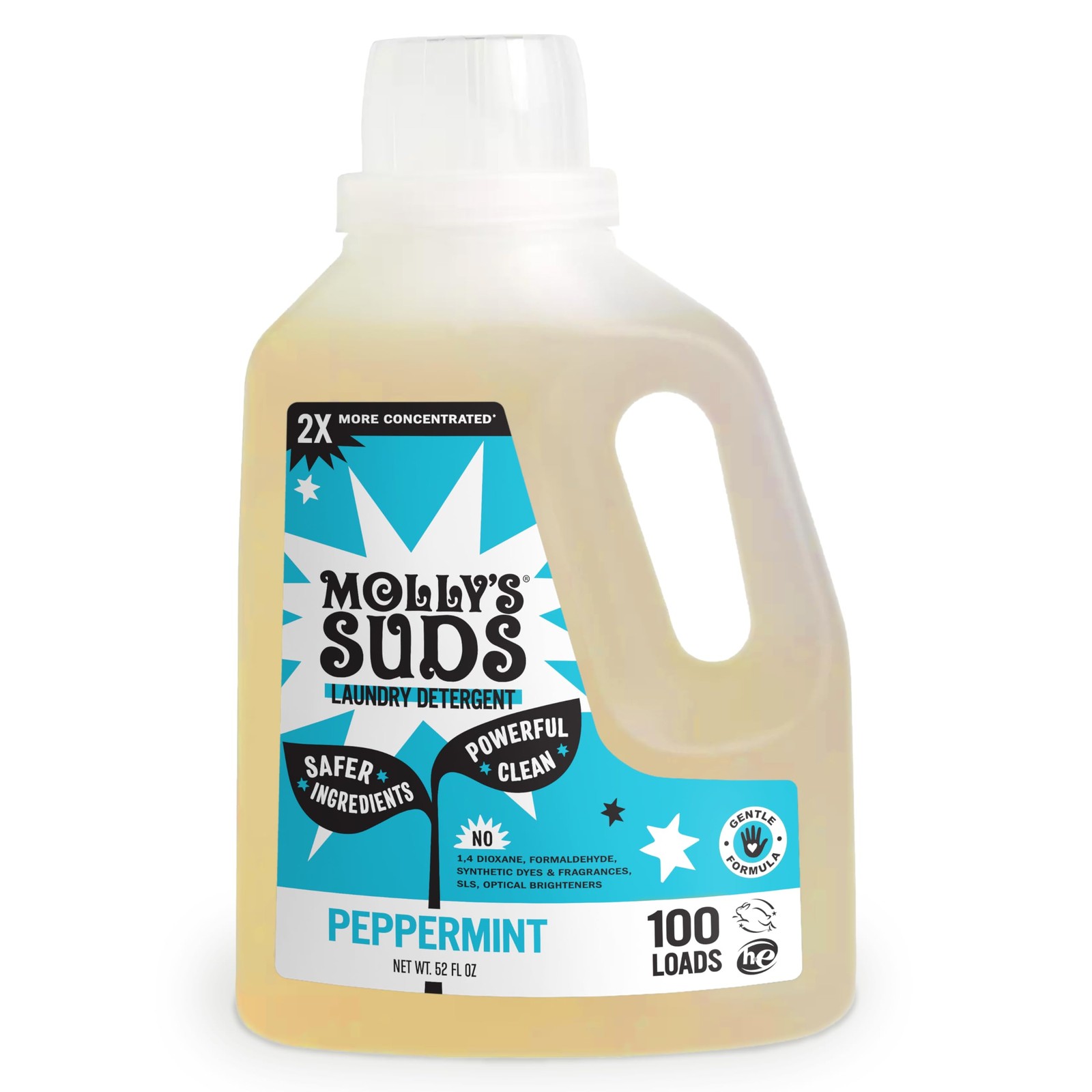Molly’s Suds Liquid Laundry Detergent | Clean Laundry Detergent Soap for Sens…