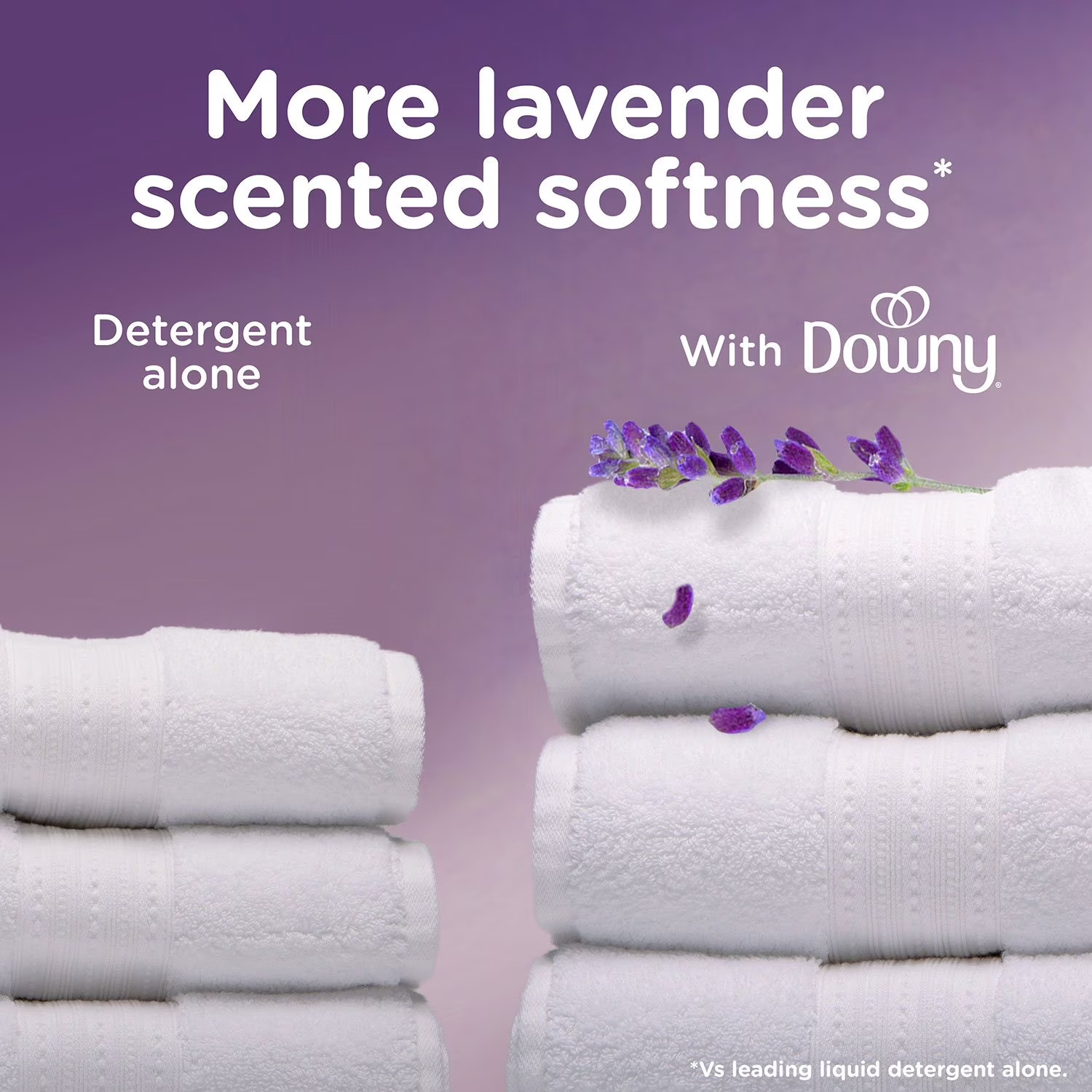 Downy Ultra Soft + Calm Fabric Softener 111 oz 164 Loads Lavender