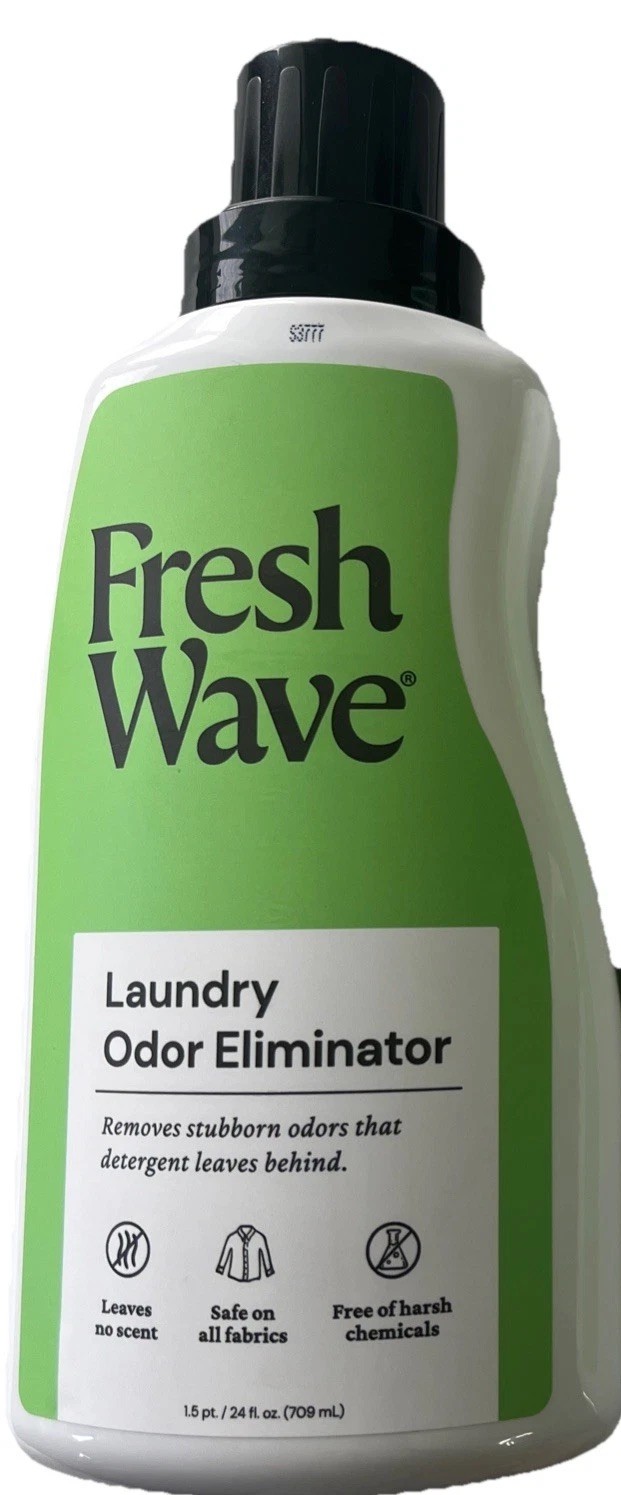 FRESH WAVE Plant-Based Odor Removing LAUNDRY BOOSTER Original Natural Scent 24oz