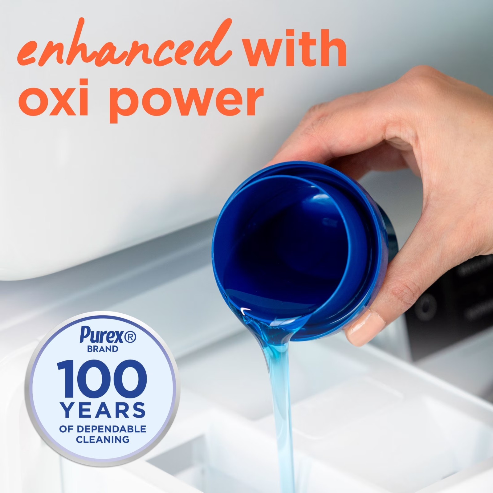 5 Pack Purex Advanced Oxi with Odor Fighter, 128 fl oz, 85 loads