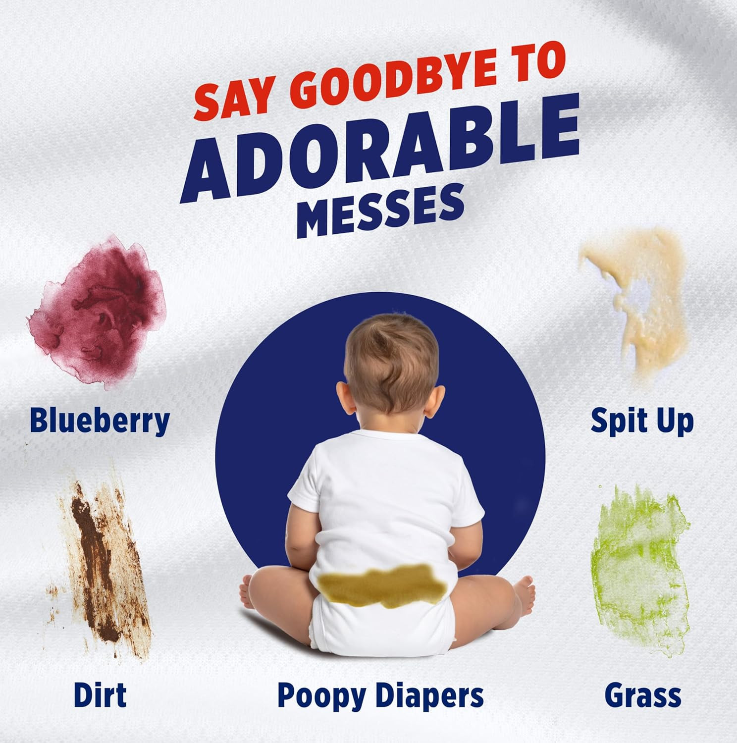 Max Force Laundry Stain Remover Spray, Newborn & Baby Essentials, Stain Treater,