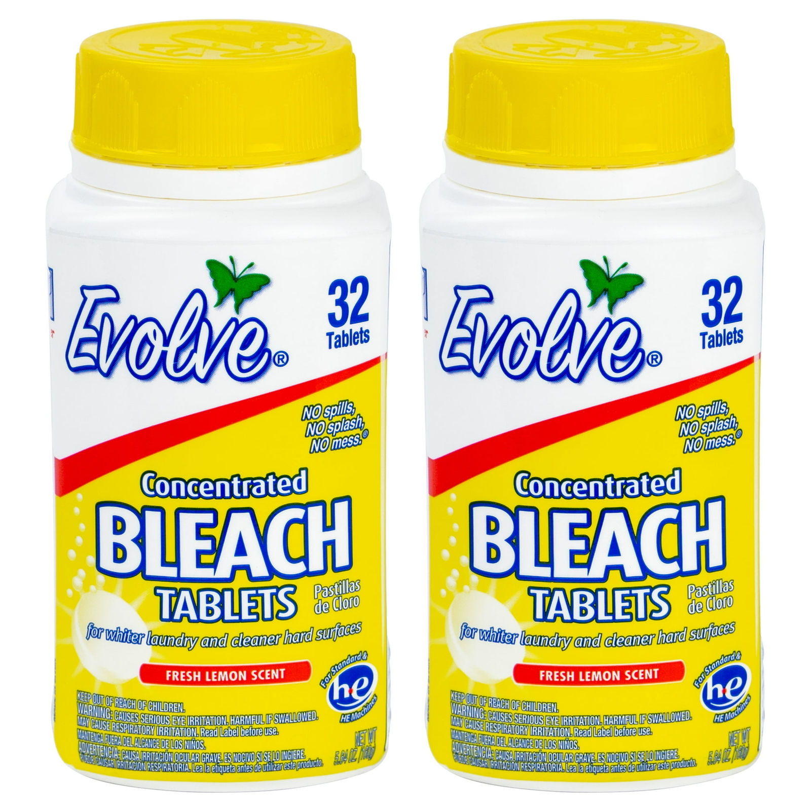 Evolve Ultra Concentrated Bleach Tablets, (Choose Your Scent & Pack)