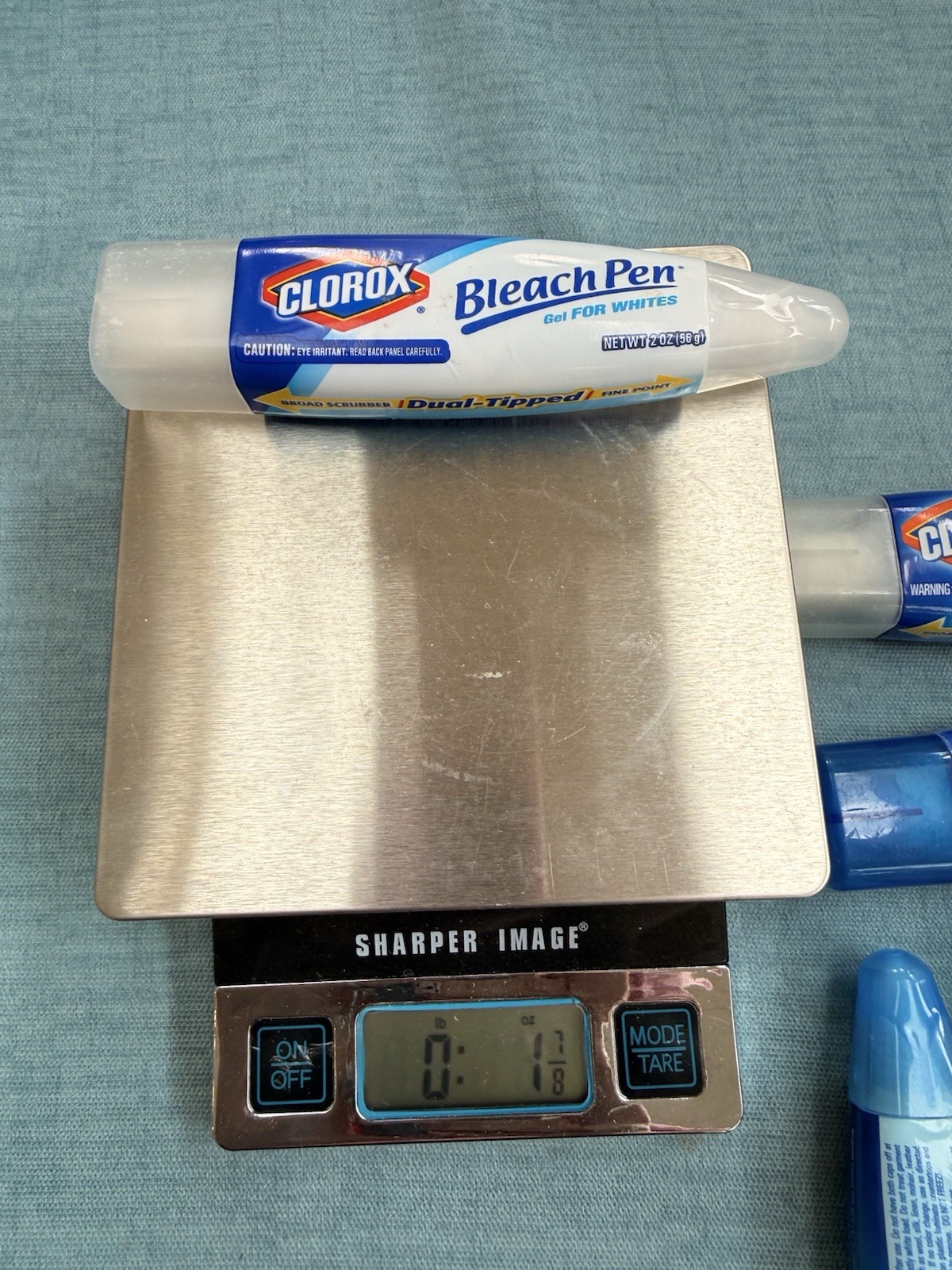 Clorox Bleach Pens Lot Of 7 Gel Laundry Bathroom Kitchen Scrub Dual Tip