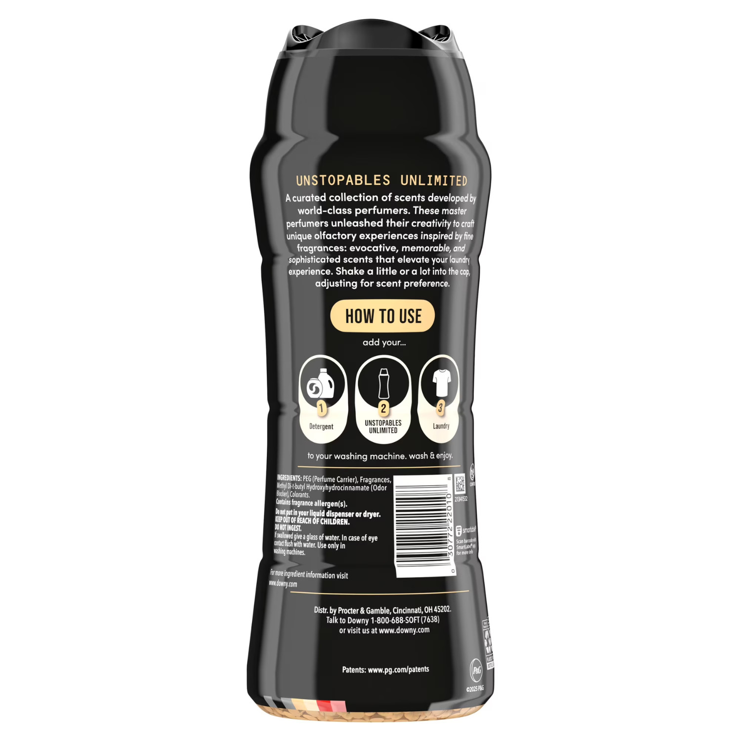 Downy Unstopables Unlimited Collection No.06 Gold Scent Booster Beads 2, 2 Pack