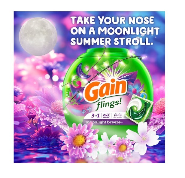 [BIG SALE] Gain Flings 4 In 1 Laundry Detergent Pods 76Ct HE