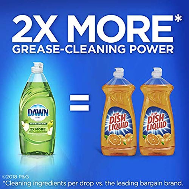 2 Pk. Ultra Antibacterial Dishwashing Liquid, Apple Blossom 19.4 (38.8 Fl. Oz.