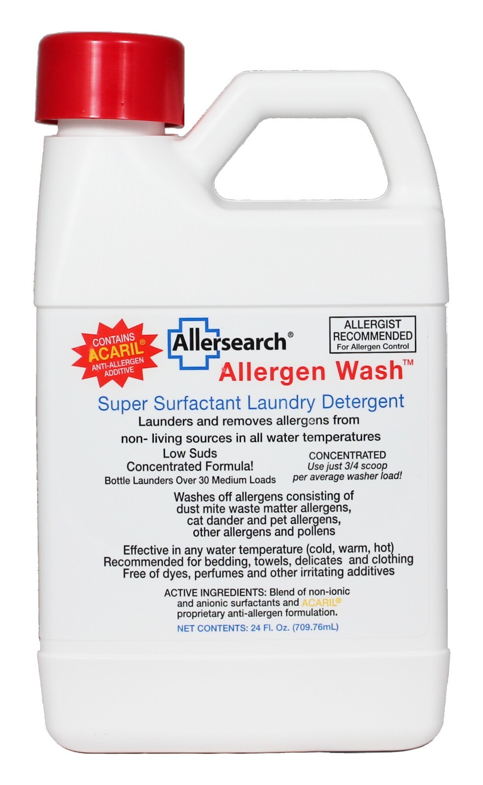 Allersearch AllergenWash Laundry Detergent 24 Oz