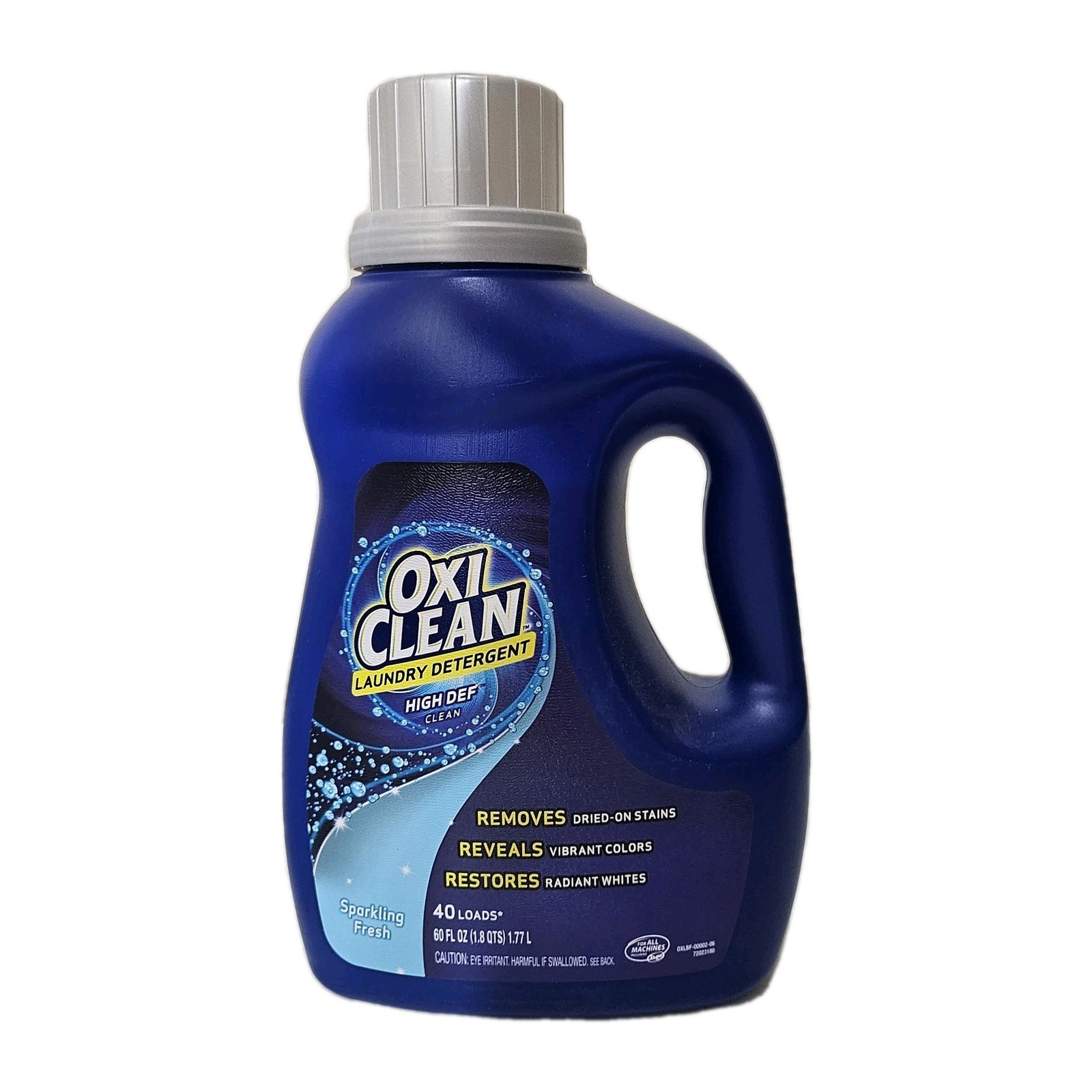 OxiClean High Def Sparkling Fresh Liquid Laundry Detergent 60 oz 40 Loads