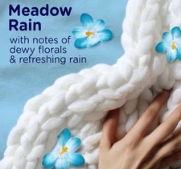Downy Meadow Rain Scent, 25.6 oz New OP