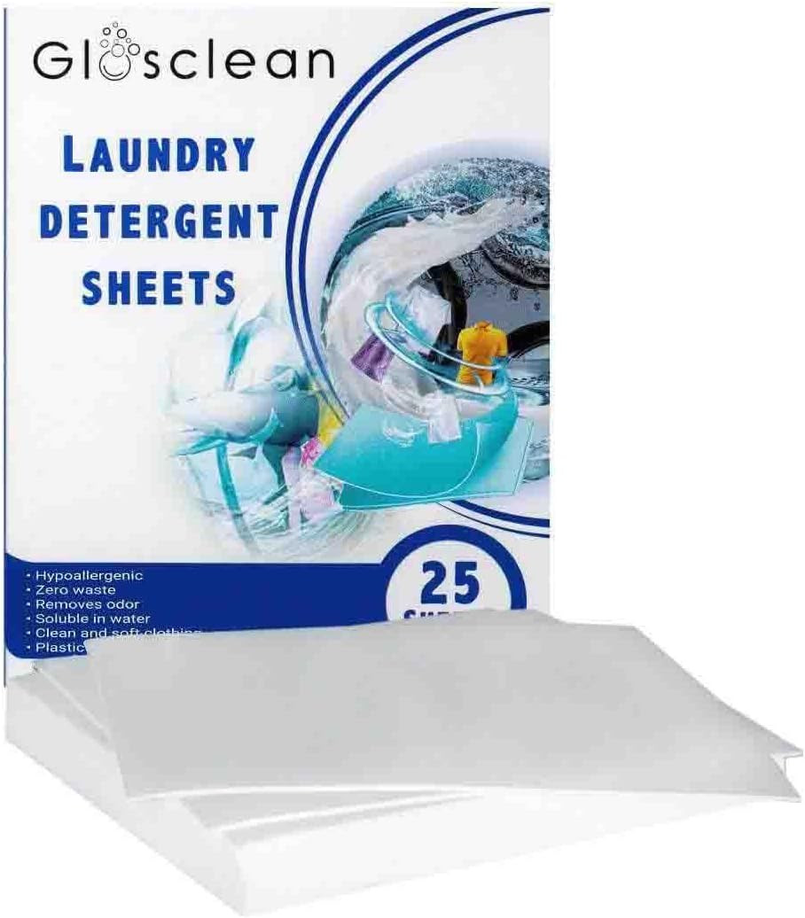 Laundry Detergent Sheets – 50 Strips (25 Sheets) | Earth Friendly Fresh Scent Pl