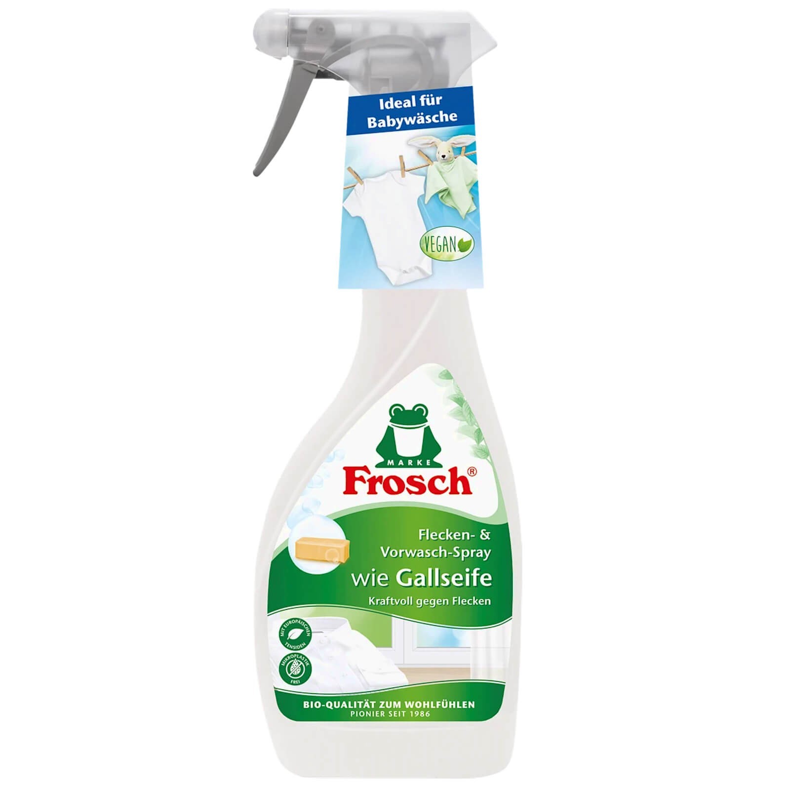 3x 500ml Frog Stain & Prewash Spray Like Gall Soap Powerful Against Stains