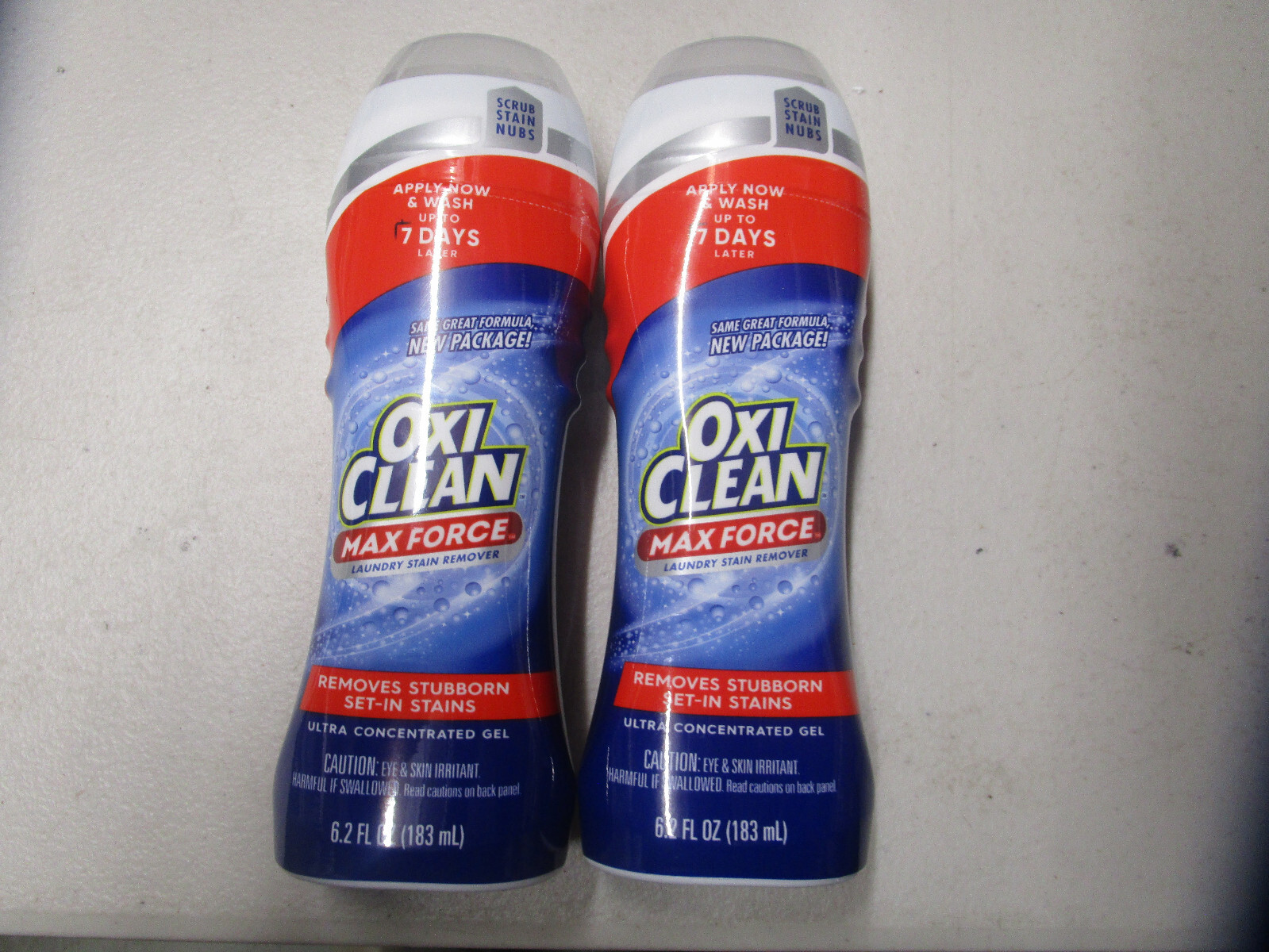 Oxi Clean Max Force Gel Stain Remover Oxi Stick 2-6.2 Oz Gel Sticks