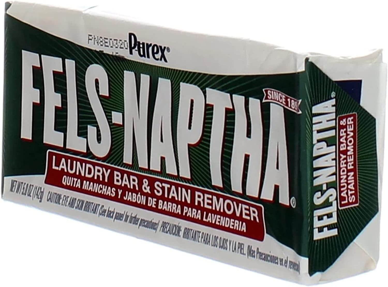 Fels Naptha Laundry Detergent Bar – 5 Ounce Fels Naptha Laundry Bar Soap and…
