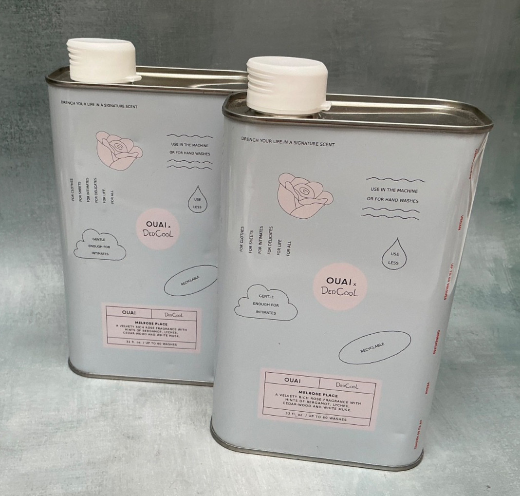 OUAI x DedCool Dedtergent Laundry Soap MELROSE PLACE x 2 32 oz Vegan