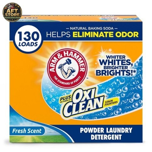 Arm & Hammer Fresh Scent Plus OxiClean Laundry Detergent Powder 160oz