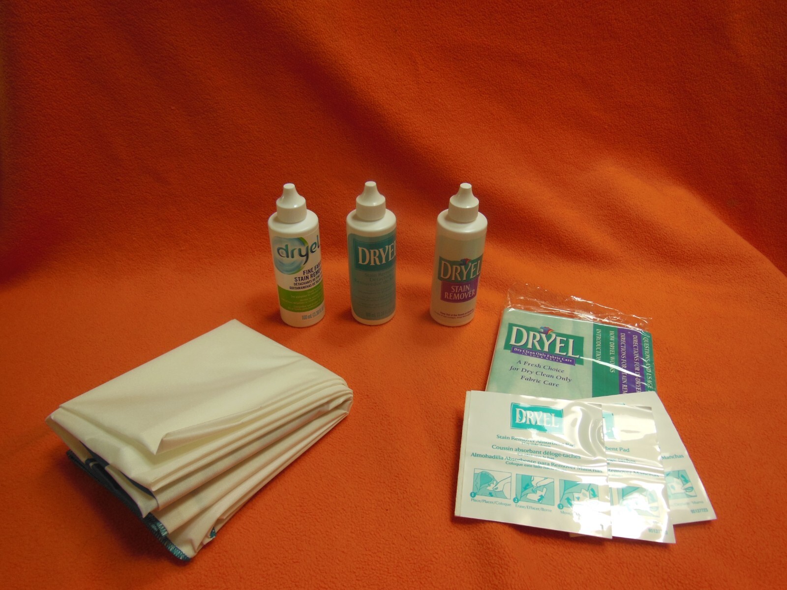 Vintage Dryel Stain Remover Kit Extras Made In The USA