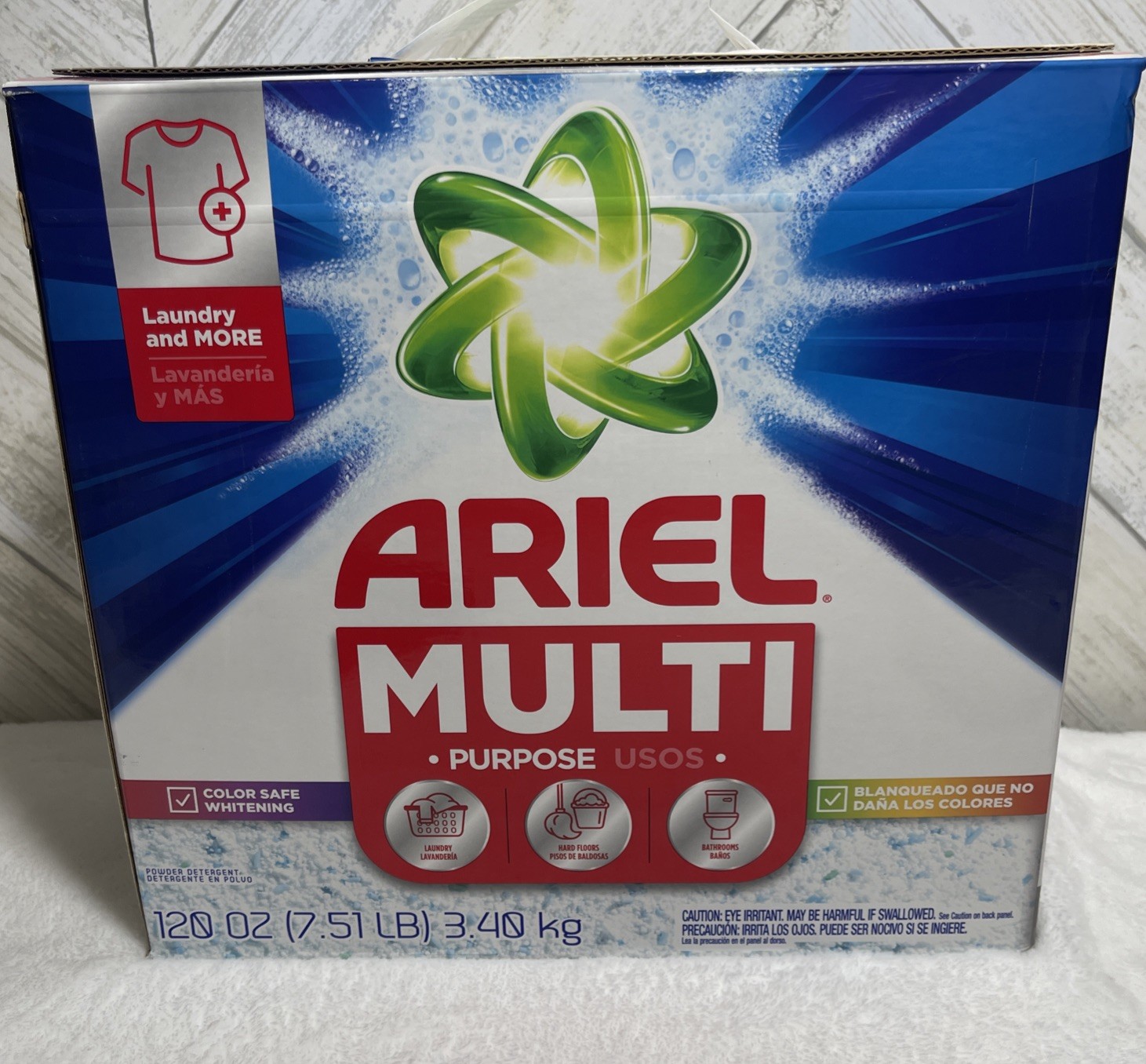 Discontinued Ariel Multi Purpose Laundry Detergent Powder 120 oz box