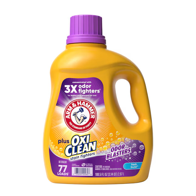 Arm & Hammer Fresh Burst HE Laundry Detergent 77 Loads 100.5 -fl oz