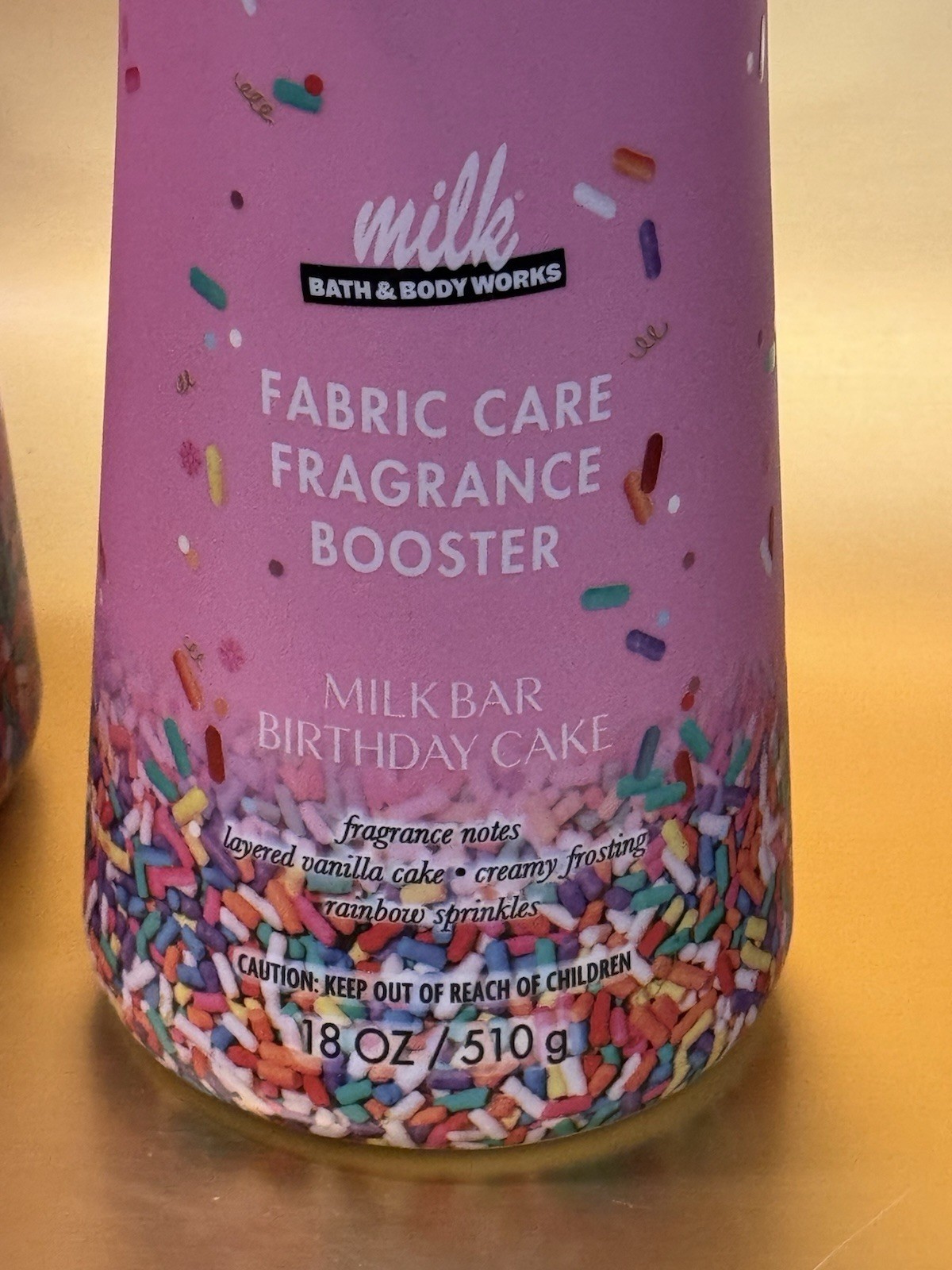 Bath & Body Works Birthday cake Milk Bar Laundry Detergent + Booster SET