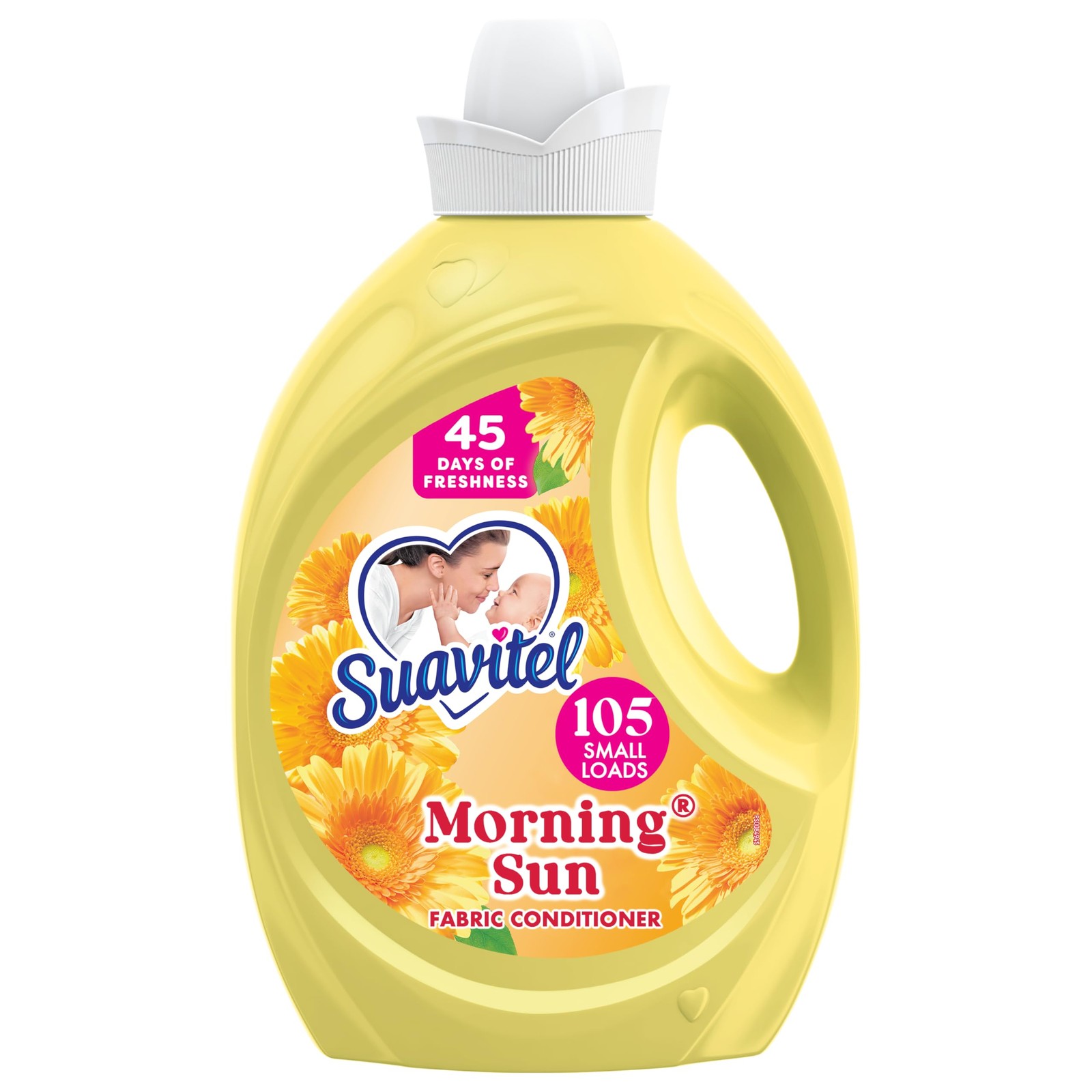 Suavitel Liquid Fabric Softener, Morning Sun Scent, 105 fl oz