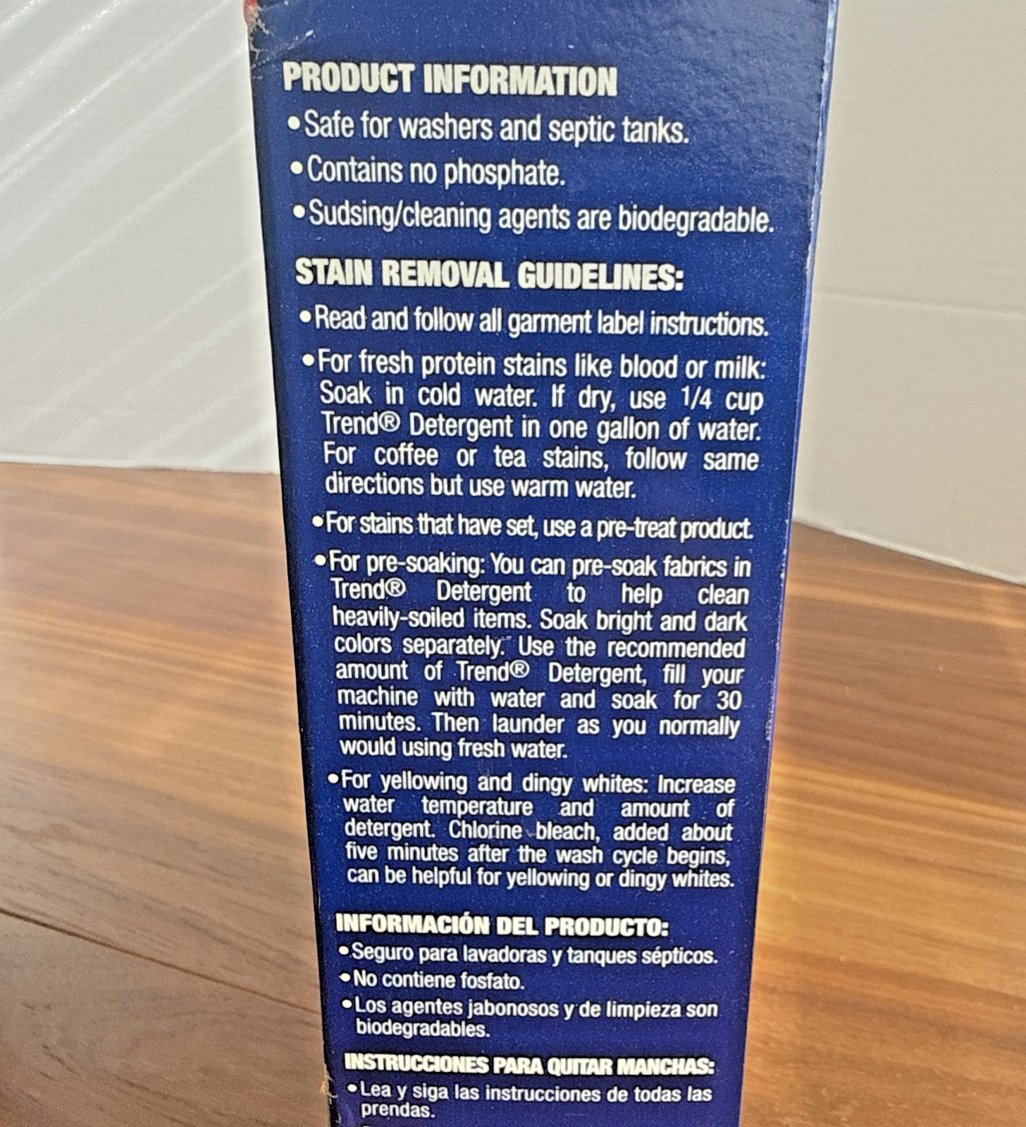 TREND Laundry Detergent Powder Fresh Clean Scent 10 Loads SELLS FAST RARE 1.6 Lb