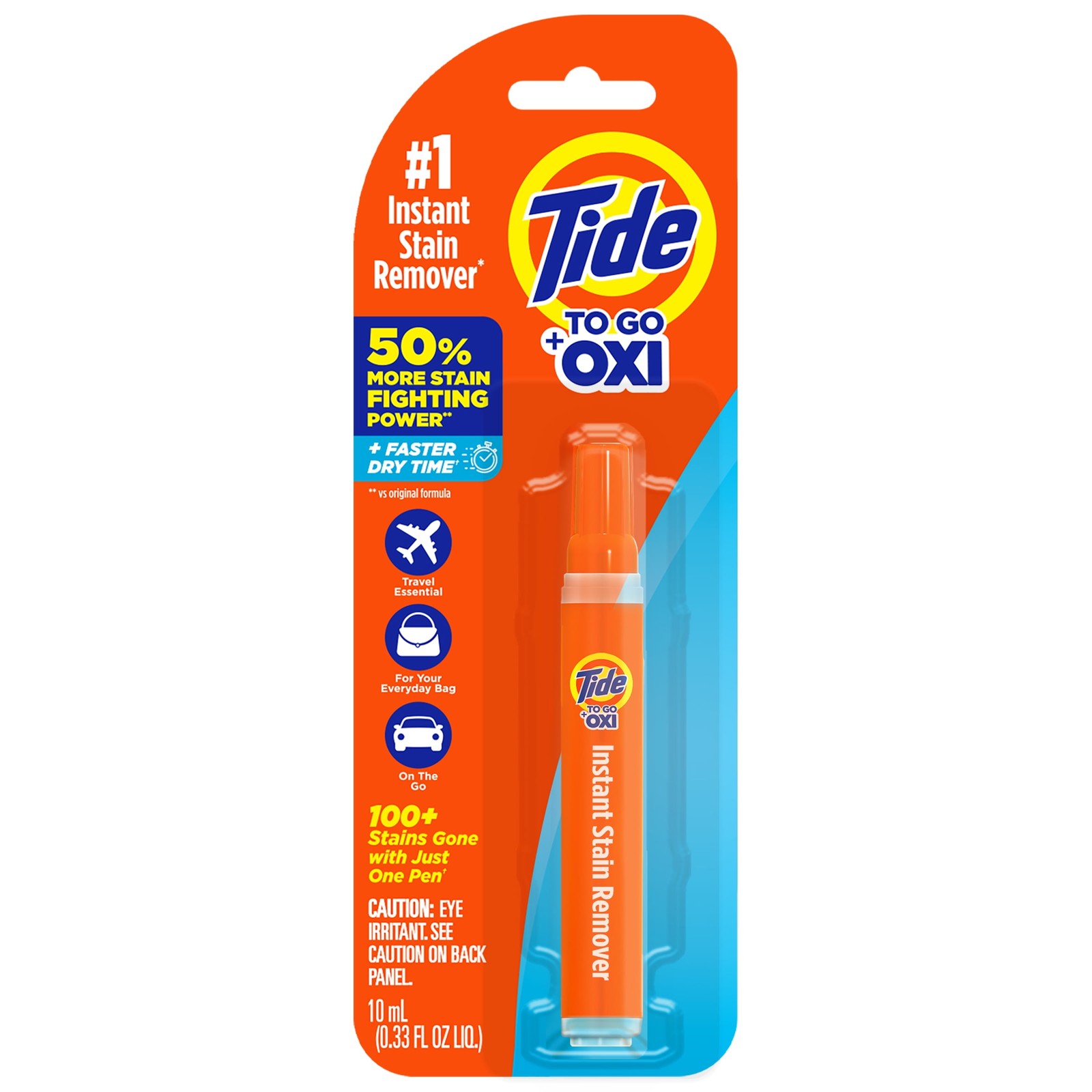 Tide Stain Remover for Clothes,Tide To Go Pen,Instant Spot Remover 1 Count