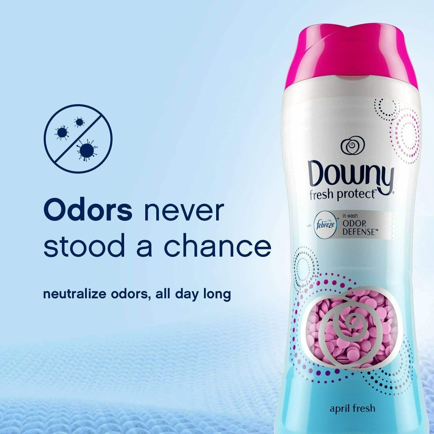 1.06kg Downy Fresh Protect Wash Laundry April Fresh Fragrance Scent Booster