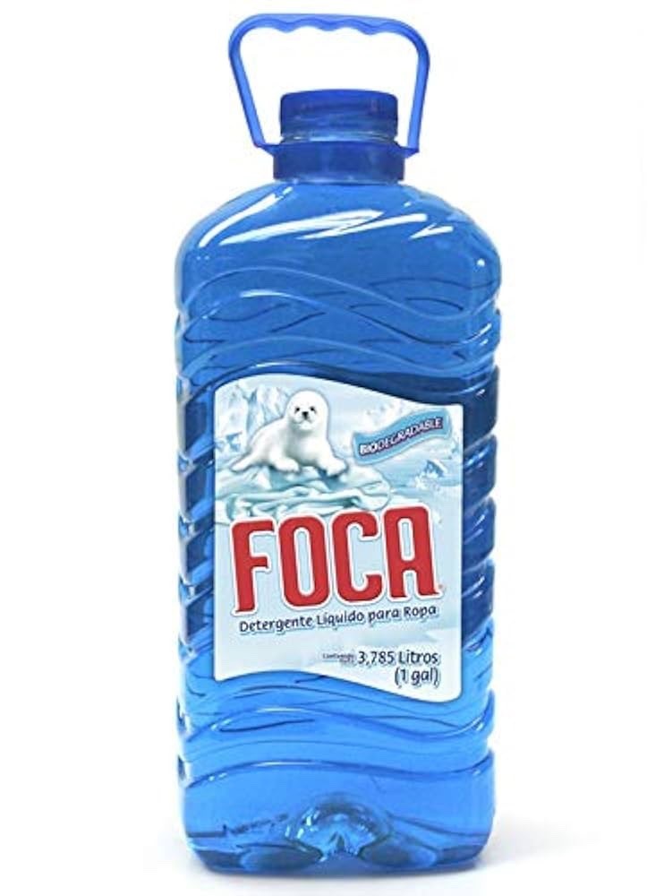 1 Detergente Foca 1 Galon/1 GALL (3.785 LITERS ) Detergent LARGE LAUNDRY SOAP