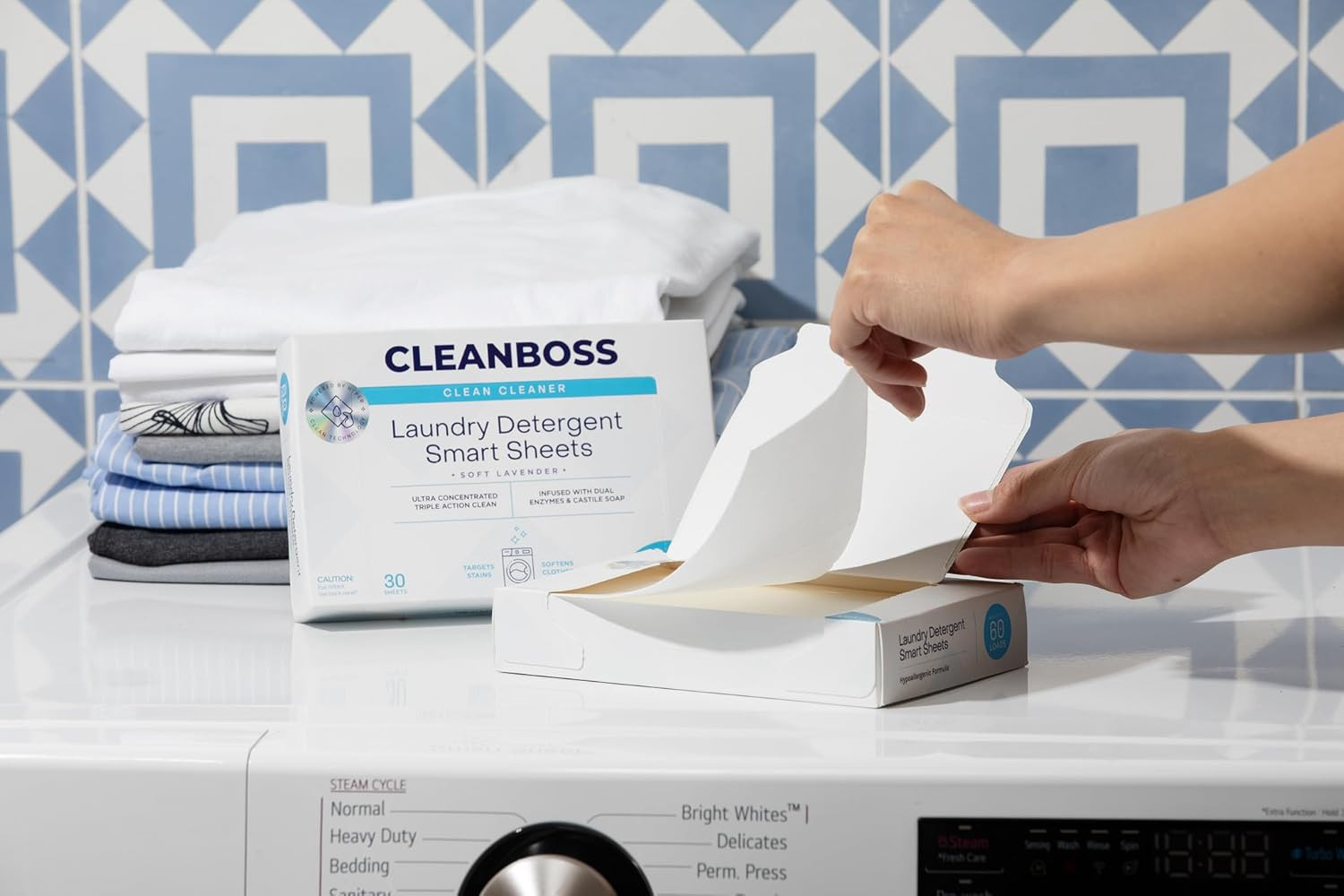 Cleanboss Laundry Detergent Smart Sheets – 30 Sheets