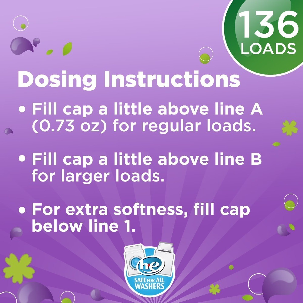Ultimate Fresh Fabric Softener Blooming Lavender Scent 100 Fluid Ounces 136