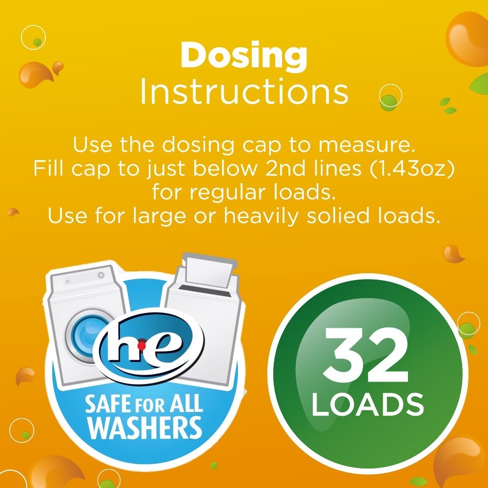 Ultimate Fresh Laundry Detergent Original Clean Scent 46 Fluid Ounces 32 Loads