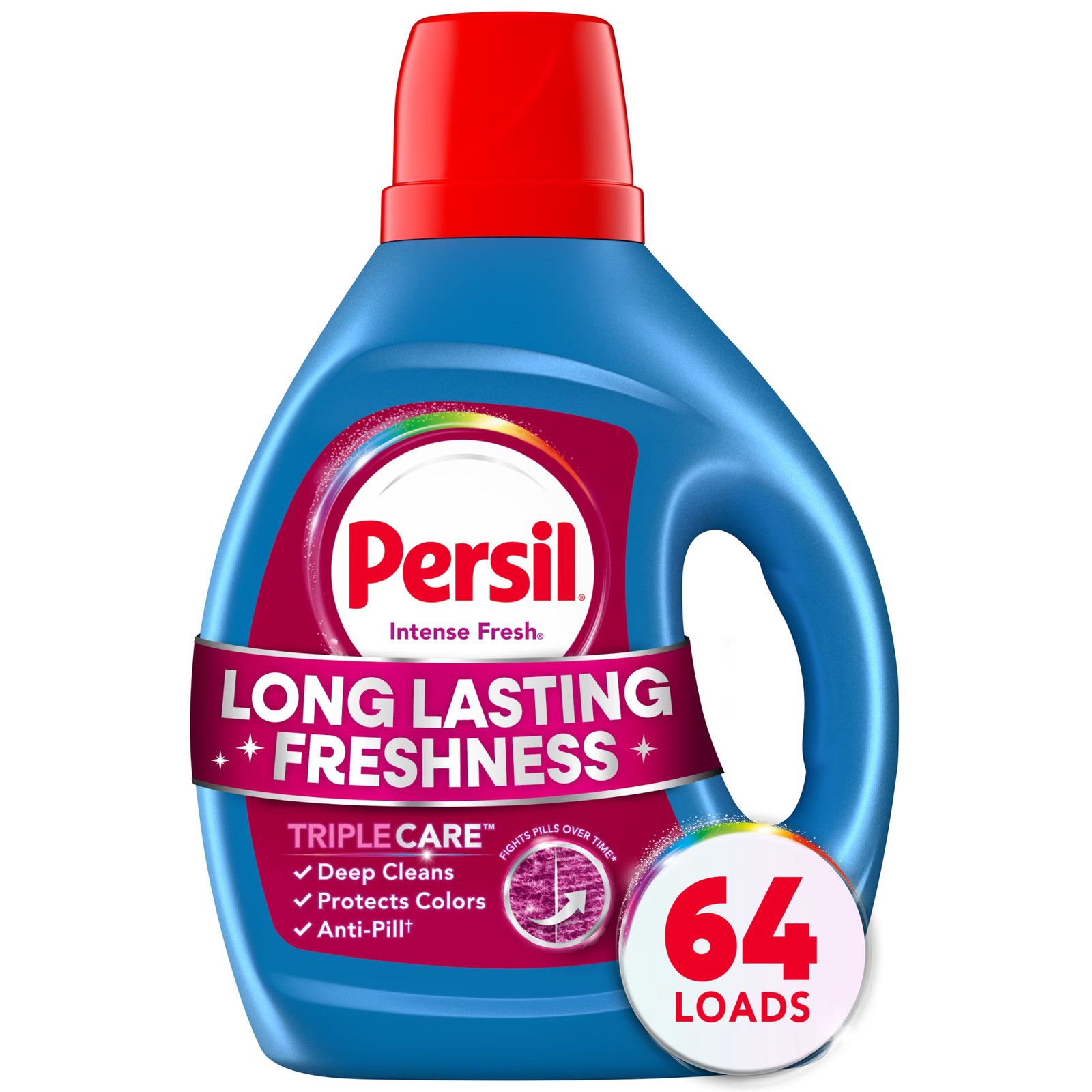 Deep Clean Intense Fresh Liquid Laundry Detergent, 84 fl oz, 64 Loads