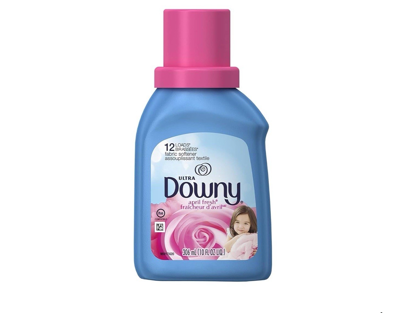 Downy April Fresh Fabric Softener 10 fl oz (Pack of 2) 12 Loads Each NEW