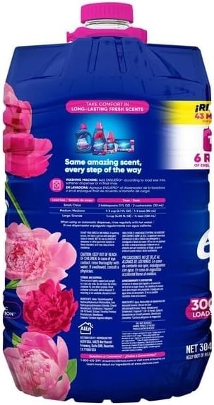 Ensueno Max Fabric Softener 300 Loads, 304 oz