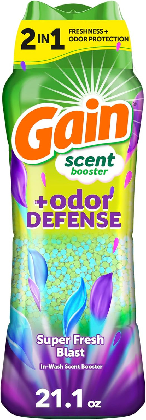Gain In-Wash Laundry Scent Booster Beads Long-Lasting Fresh Scent Beads All Day