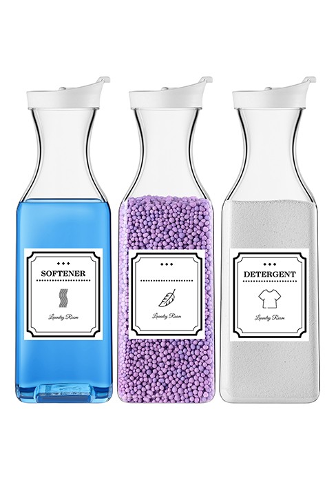 Laundry Detergent Dispenser for Laundry Room,94oz Fabric Softener