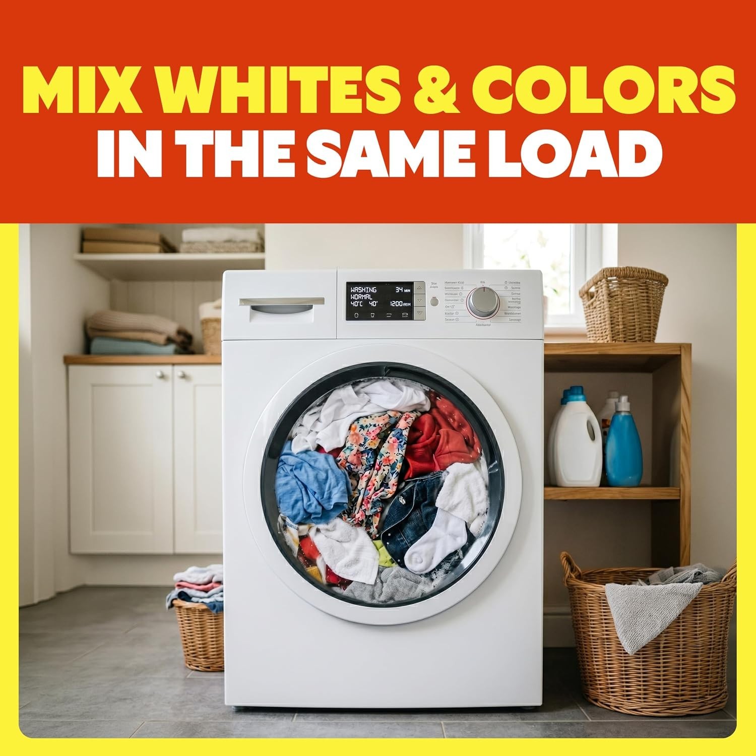 Shout Color Catcher Laundry Sheets – 72 Count to Preserve and Protect Colors