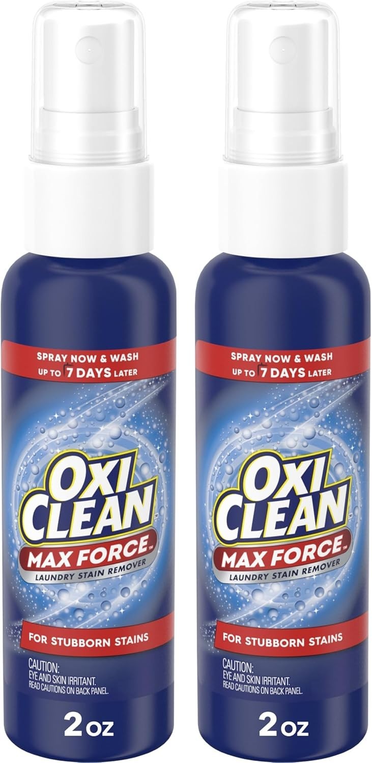 Portable Max Force Stain Remover Spray for Baby & Kids – Chlorine Free, 2PK