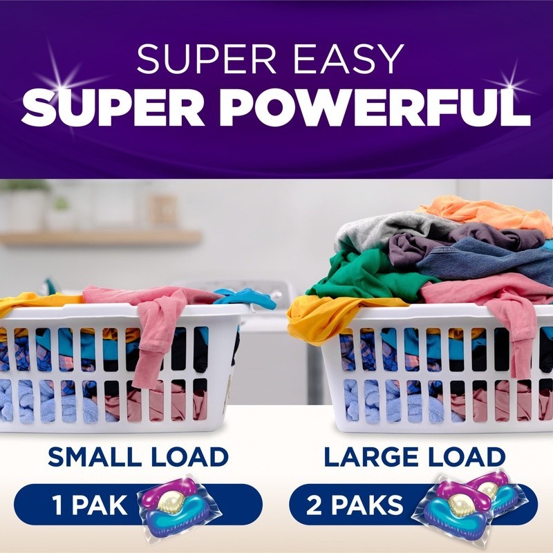 OxiClean Odor Blasters 5-in-1 Laundry Detergent Power Paks Fresh Burst, 42 Ct