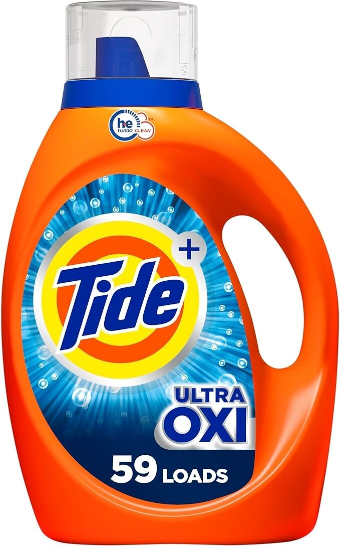 Tide Ultra Oxi Liquid Laundry Detergent HE Compatible Tide Laundry Detergent