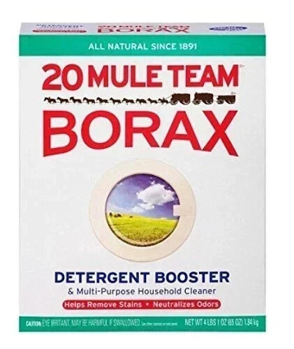 20 MULE TEAM Laundry Detergent All Natural Booster Multi Cleaner-65Oz