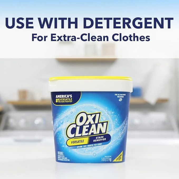OxiClean Versatile Stain Remover Powder 5 Pound tub. Brand new never used.