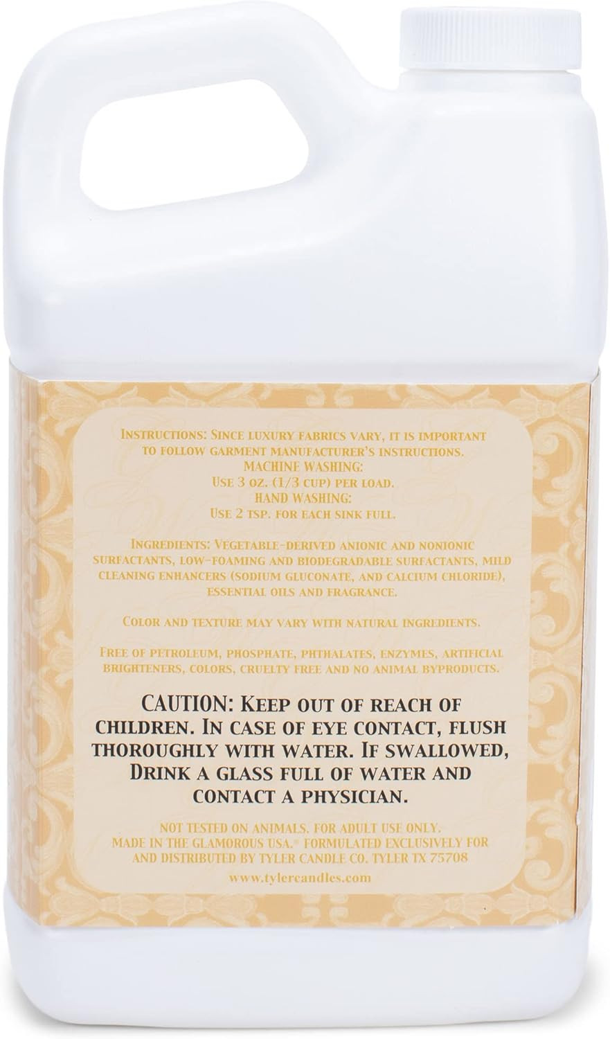 Tyler Glamour Wash Laundry Detergent High Maintenance, 32 Fluid Ounce