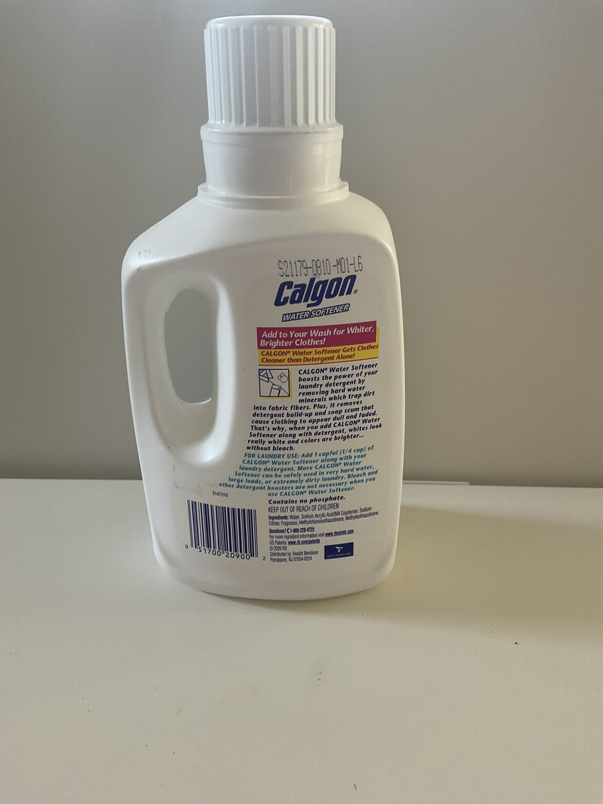 Calgon Liquid Water Softener Laundry Booster 32 Oz. Each Discontinued Lot Of 2