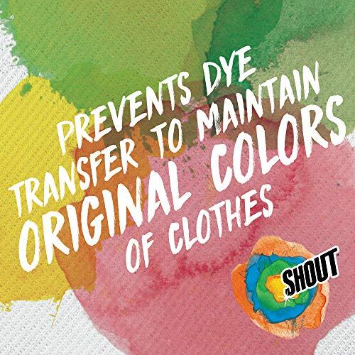 Shout Color Catcher Sheets for Laundry Maintains Clothes Original Colors 72 Ct