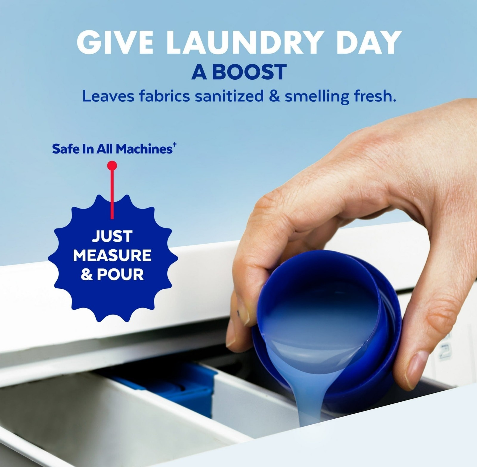 Lysol Laundry Sanitizer Additive 90 oz Detergent Booster Bleach-Free Crisp Linen