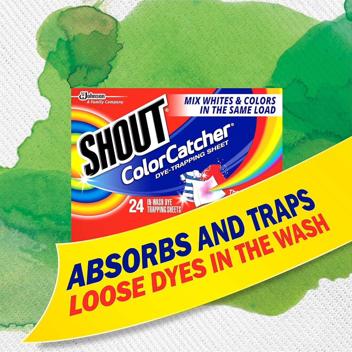 Dye-Trapping Color Catchers for Laundry – Maintain Brightness, 144 Total Sheets