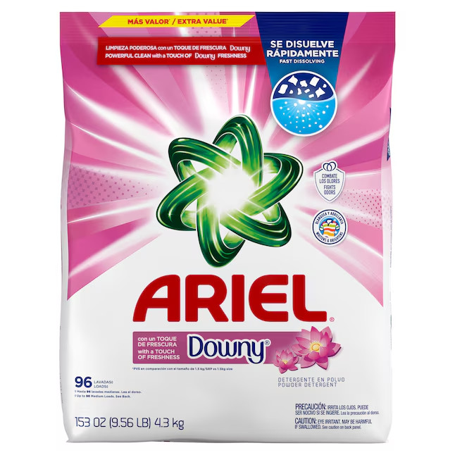 ARIEL Powder Laundry Detergent 96 Loads 153 -oz
